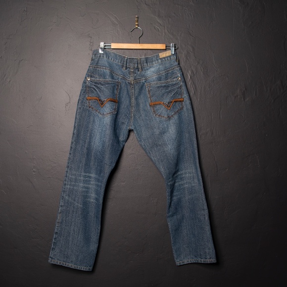 F.U.S.A.I. Fusai 1997 Jeans Straight Leg Jeans 34 - Picture 1 of 10